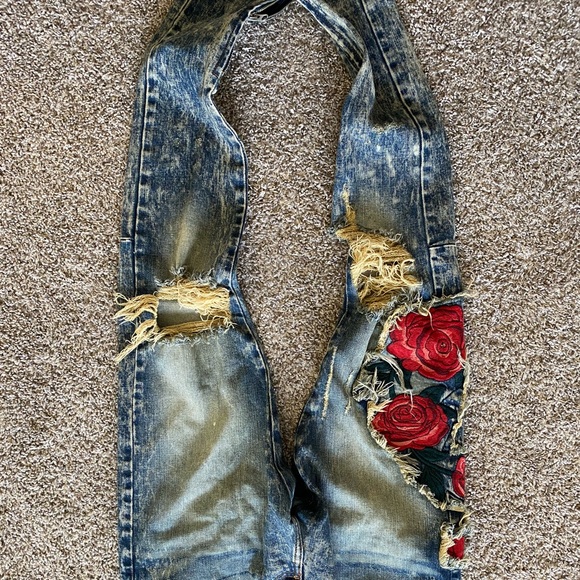 Golden Denim Jeans - Picture 3 of 6